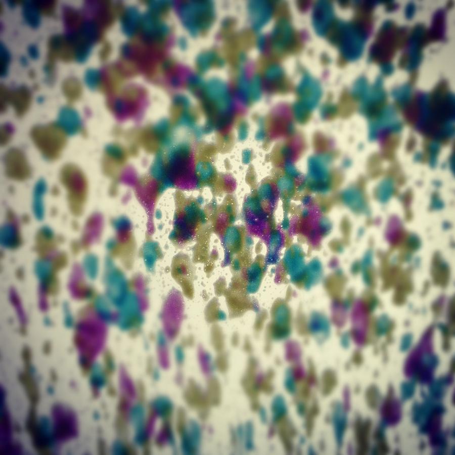 Abstract Photograph - At The Carwash by Heather Ann Myers