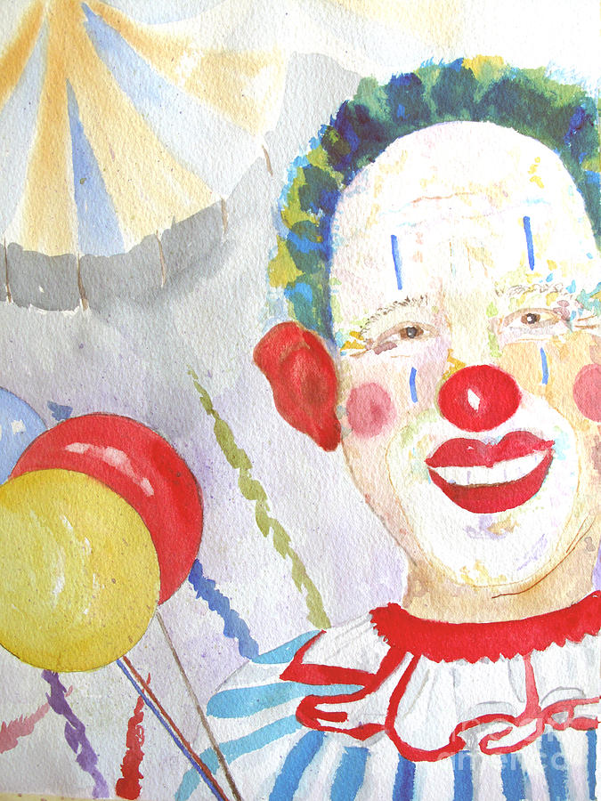 At the Circus Painting by Sandy McIntire