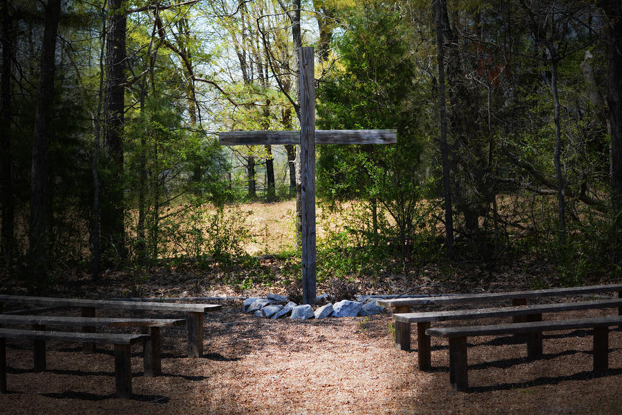 At The Cross Photograph - At The Cross by Linda Segerson