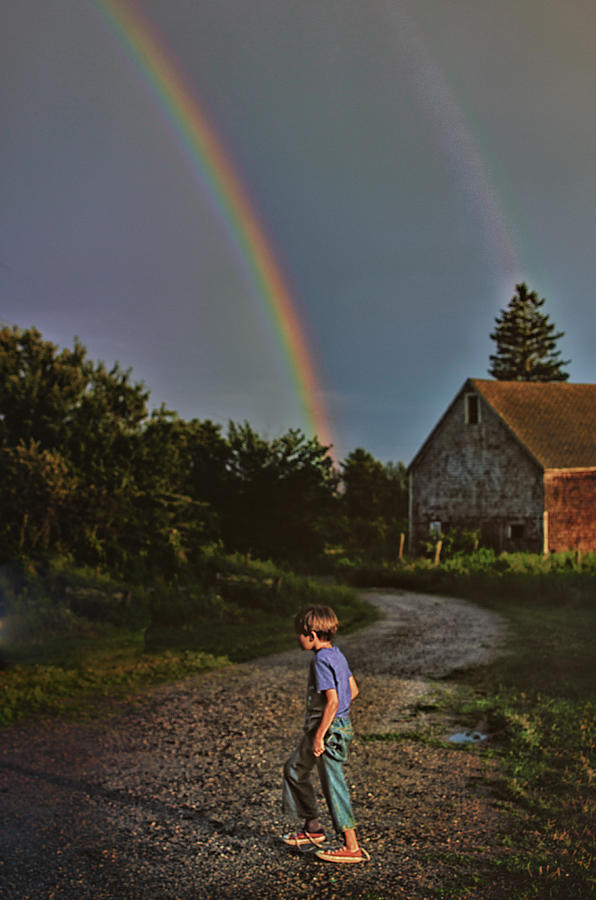 At the End of a Rainbow Photograph by Sue Capuano