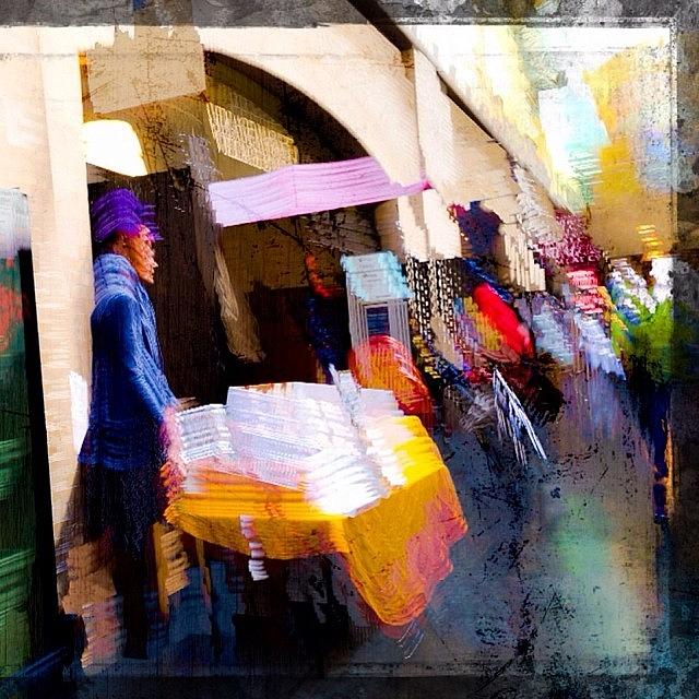 Painterly Photograph - At The Ferry Building #mobileartistry by Marco Prado