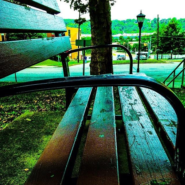Pittsburgh Photograph - At The Park #myphotography #urbex by Candace  Rowlands 