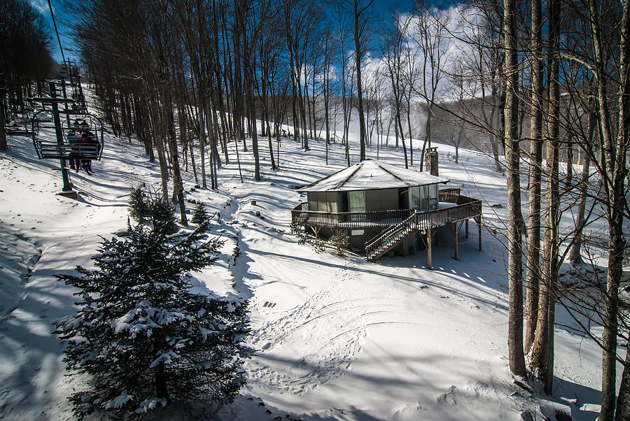 At The Ski Resort Photograph by Alex Grichenko