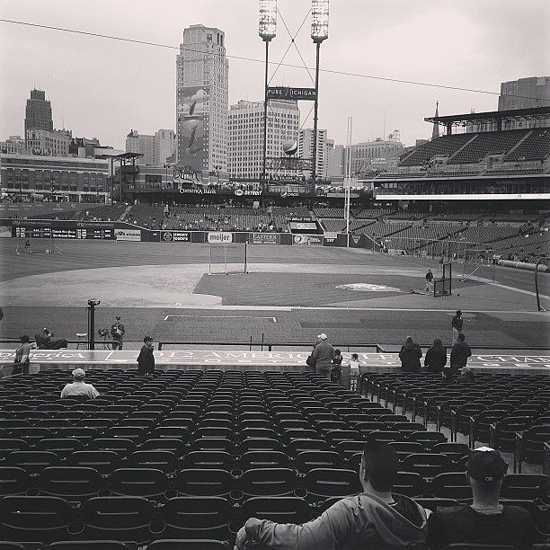 At The Tigers Game!!! Photograph by David Bodine