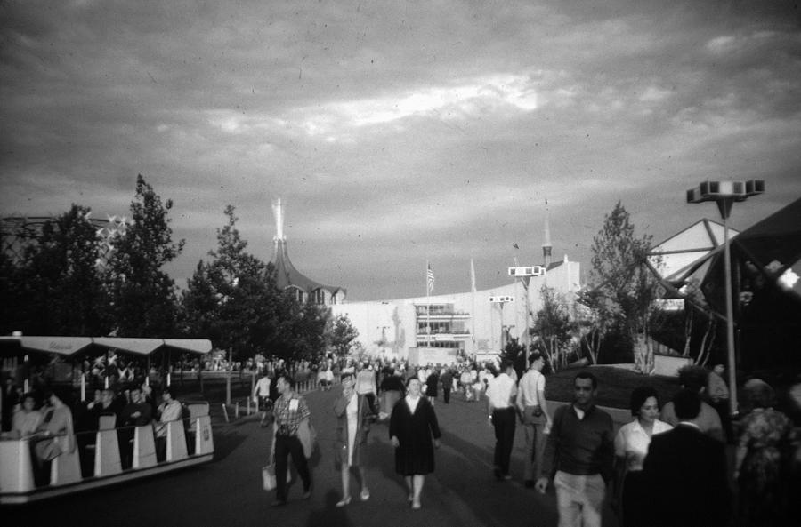 At the Worlds Fair Photograph by John Schneider