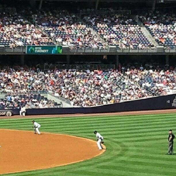 Derek Jeter Photograph - at the Yankee Game by Christopher M Moll