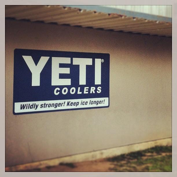 At Yeti Picking Up A Couple Coolers For Photograph by Brittanie Dierlam
