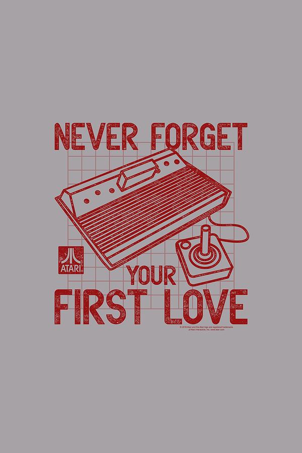 Vintage Digital Art - Atari - First Love by Brand A