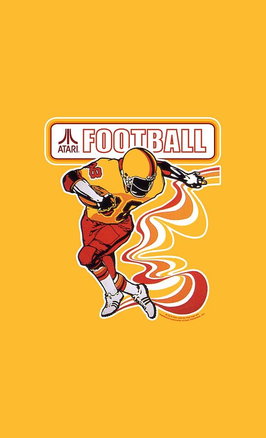 Atari - Football Player Digital Art by Brand A