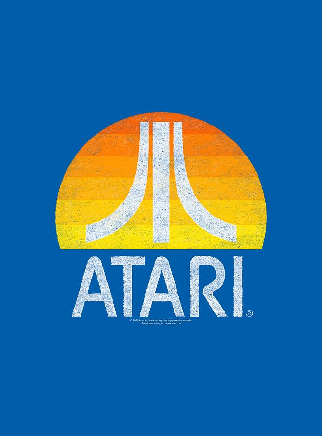 Logo Photograph - Atari - Sunrise Eroded by Brand A