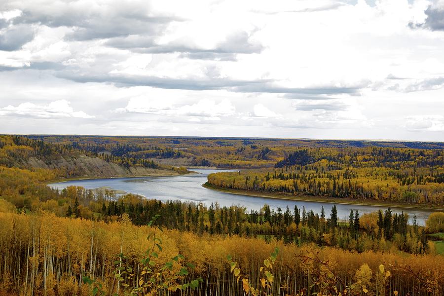 Athabasca Fall Photograph by Alanna DPhoto