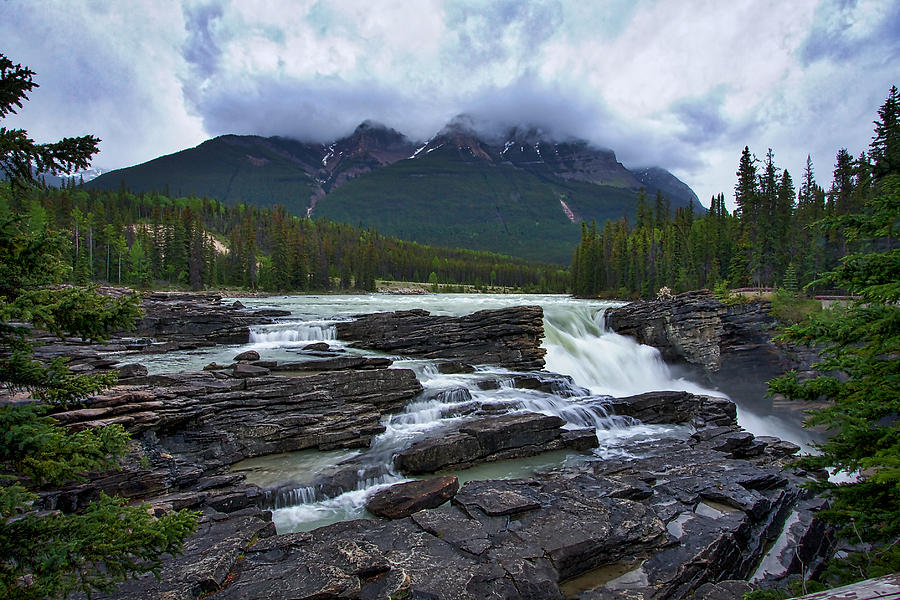 Athabasca Falls #3 Photograph by Stuart Litoff