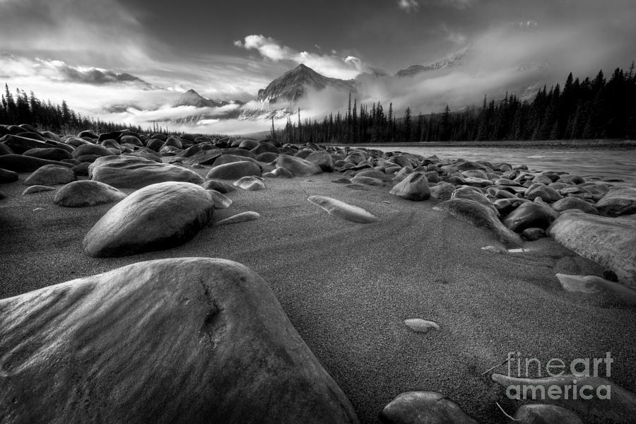 Athabasca River Water Worn Stones Photograph by Dan Jurak