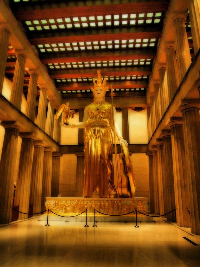 Athena Parthenos Photograph by Dan Sproul