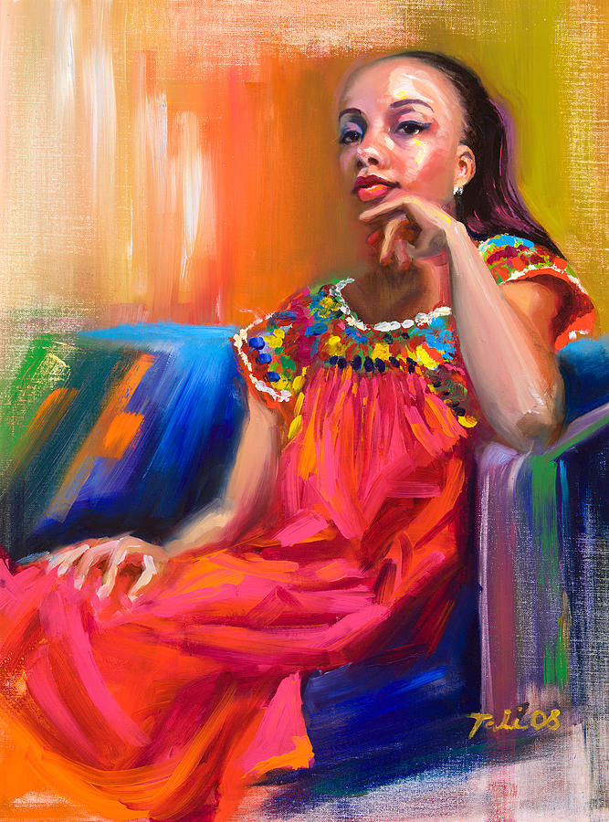 Impressionism Painting - Athena by Talya Johnson