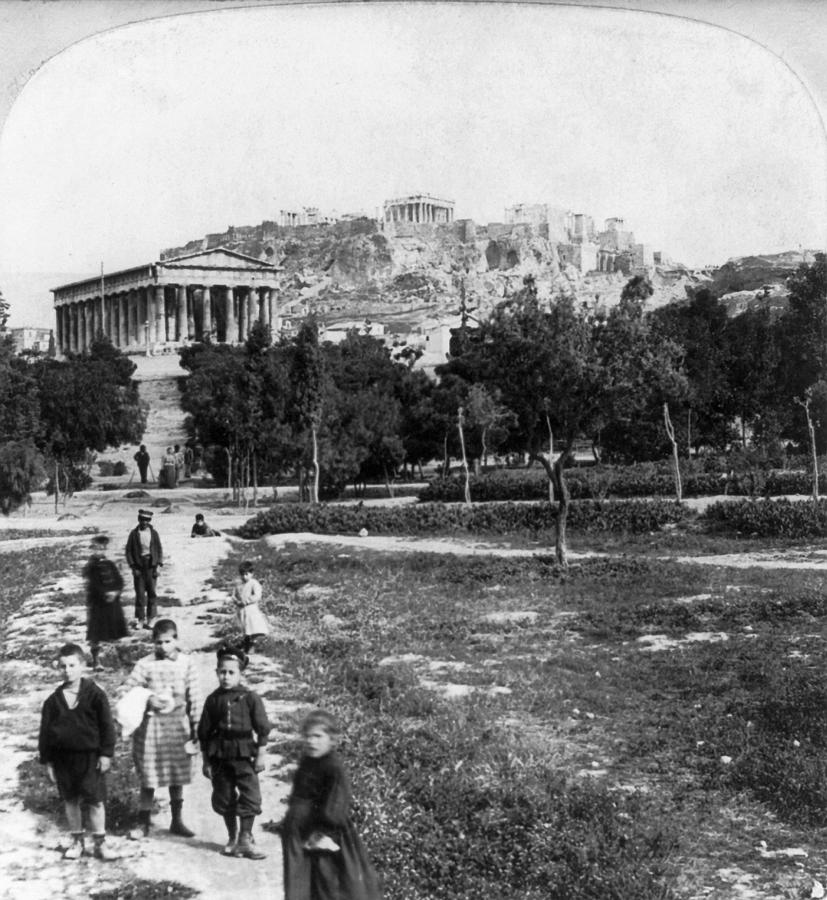 Athens Acropolis, C1901 Photograph by Granger