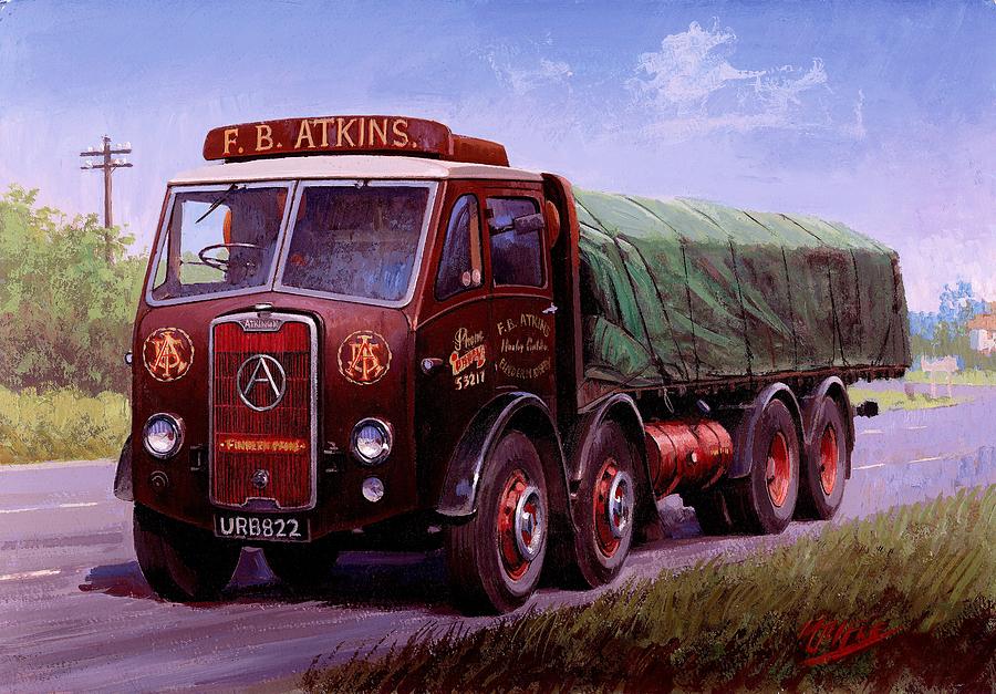 Atkins Atkinson Painting by Mike Jeffries