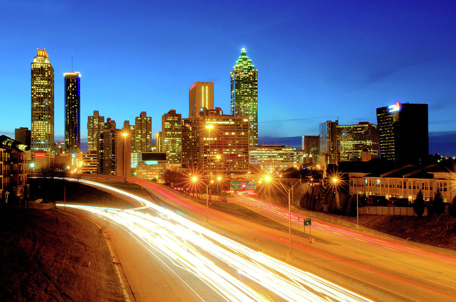 Atlanta Cityscape Photograph by Doxadigital