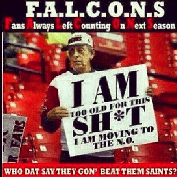 Atlanta Falcon Fans Be Like Lol Photograph by Kognoscenti The Artist