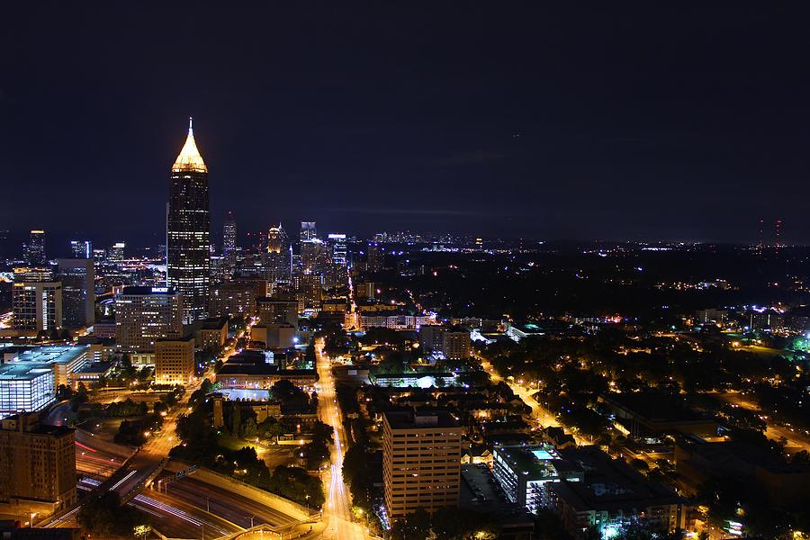 Atlanta Photograph - Atlanta Never Sleeps by Iryna Goodall