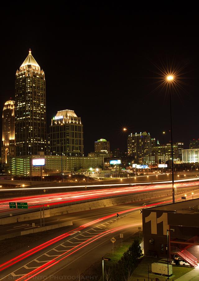 Atlanta Skyline Downtown Photograph by Sean Pinto | Fine Art America