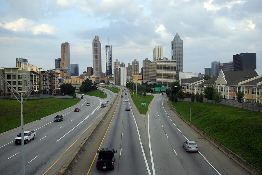 Atlanta Skyline in Early Morning Photograph by Willie Harper