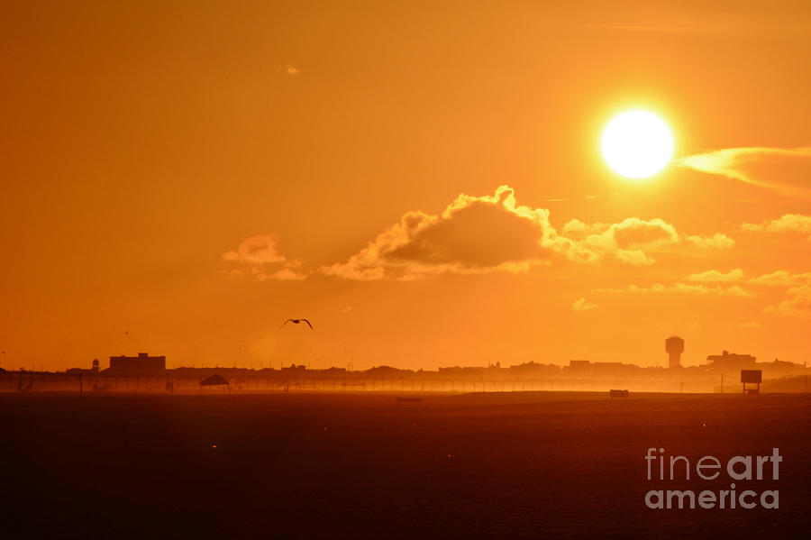 Atlantic Beach Sunset Photograph by Kelly Nowak