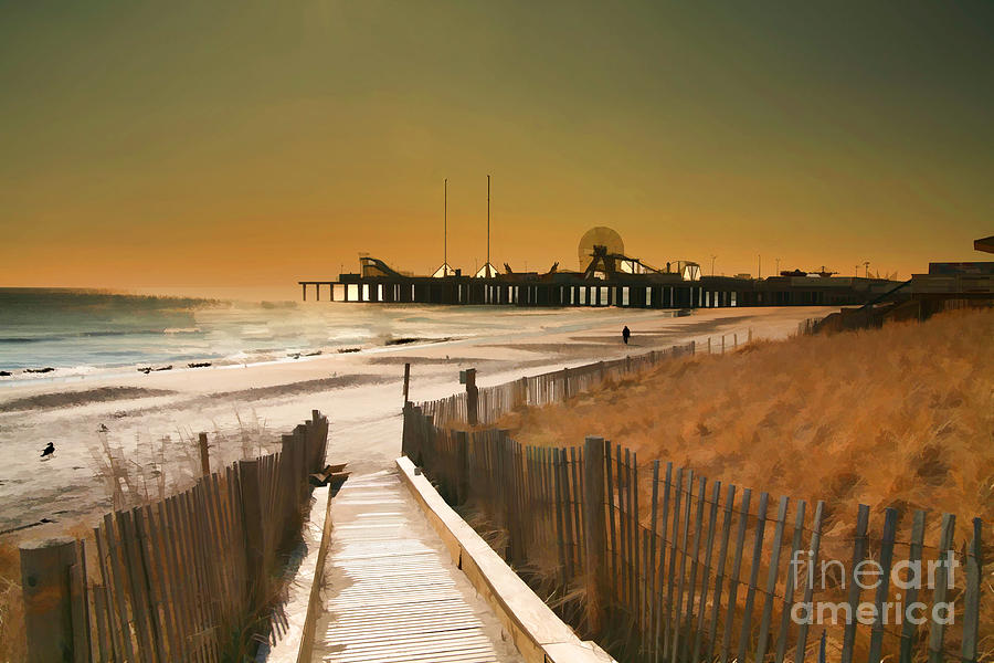Pier Photograph - Atlantic City I by Chuck Kuhn