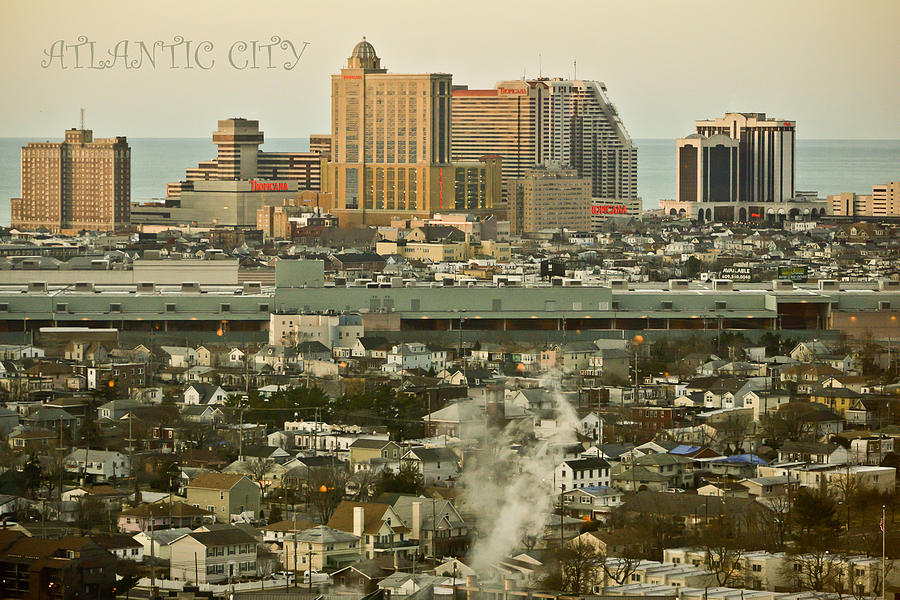 Atlantic City Mixed Media by Trish Tritz