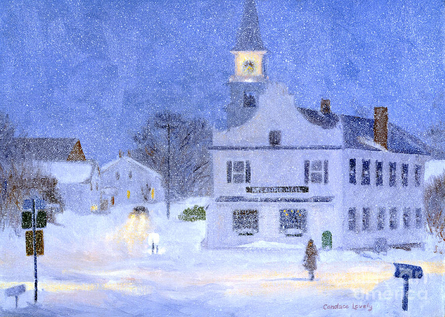 Atlantic Hall Painting by Candace Lovely