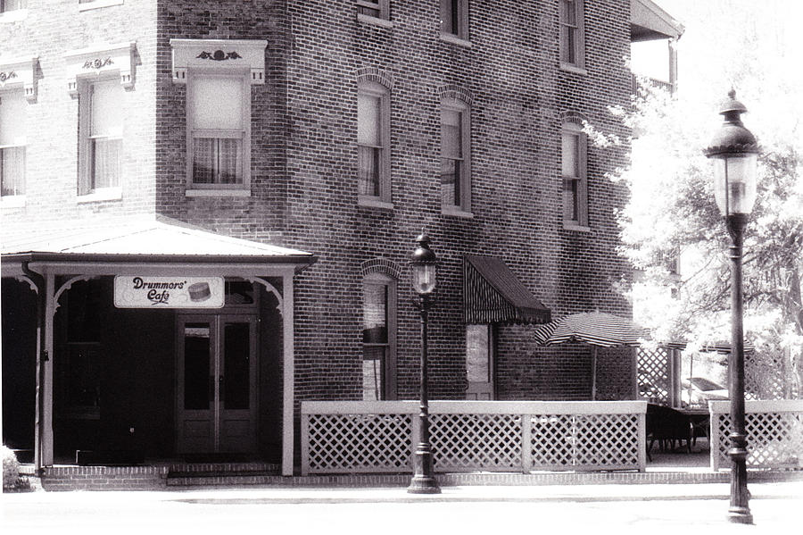 Atlantic Hotel in Berlin Maryland Photograph by Linda Ryan - Fine Art