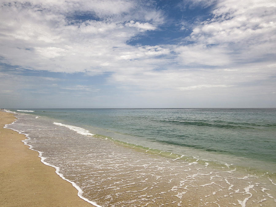 Atlantic Ocean Beach V Photograph by Zina Stromberg