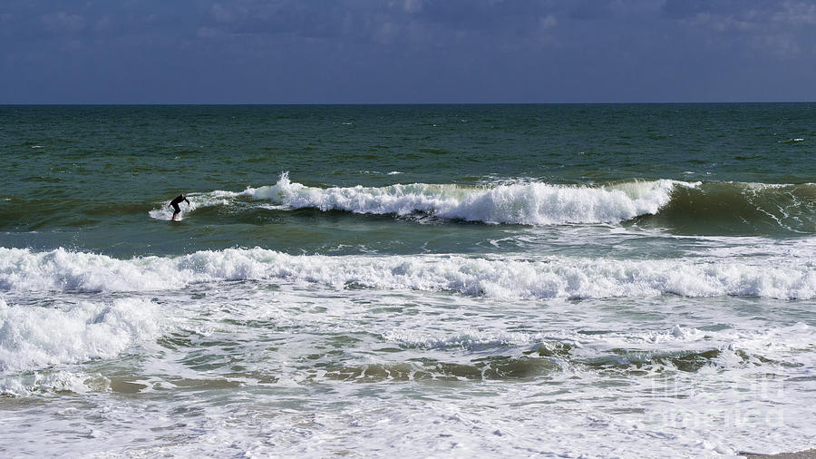 Atlantic Ocean On The East Coast Of Florida Photograph by Allan Hughes