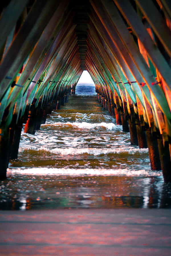 Atlantic Ocean Pier  Photograph by Gray  Artus