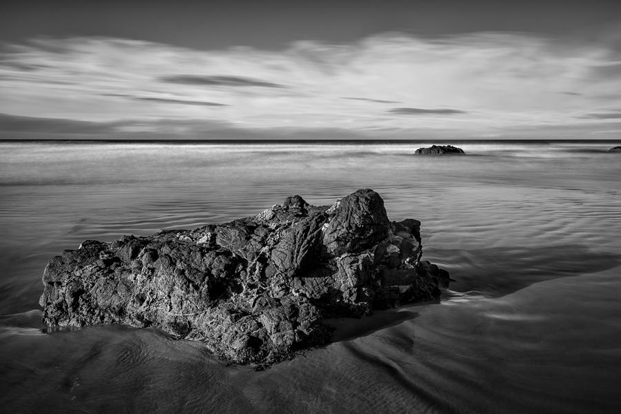 Downhill - Atlantic Rocks Photograph by Nigel R Bell