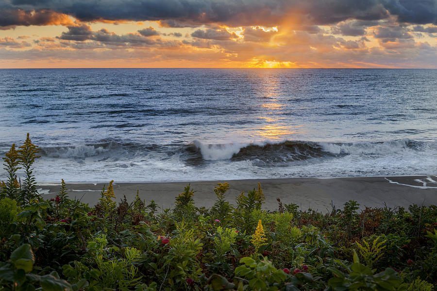 Beach Photograph - Atlantic Sunrise by Bill Wakeley