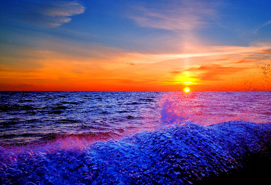 Sunset Photograph - Atlantic Sunrise by Pete Federico