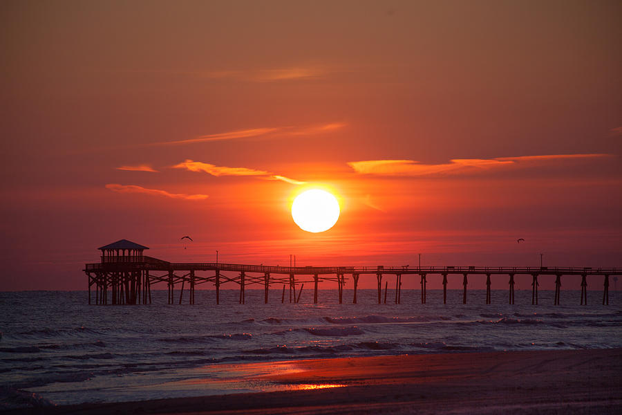 Atlantic Sunset Photograph by Paula OMalley