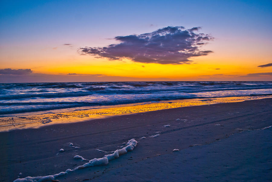 Atlantic Surf Sunrise Sun 191 Photograph by Gordon Sarti