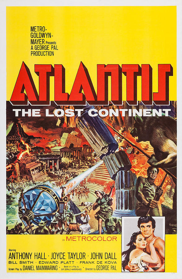 Atlantis, The Lost Continent, Us Poster Photograph by Everett