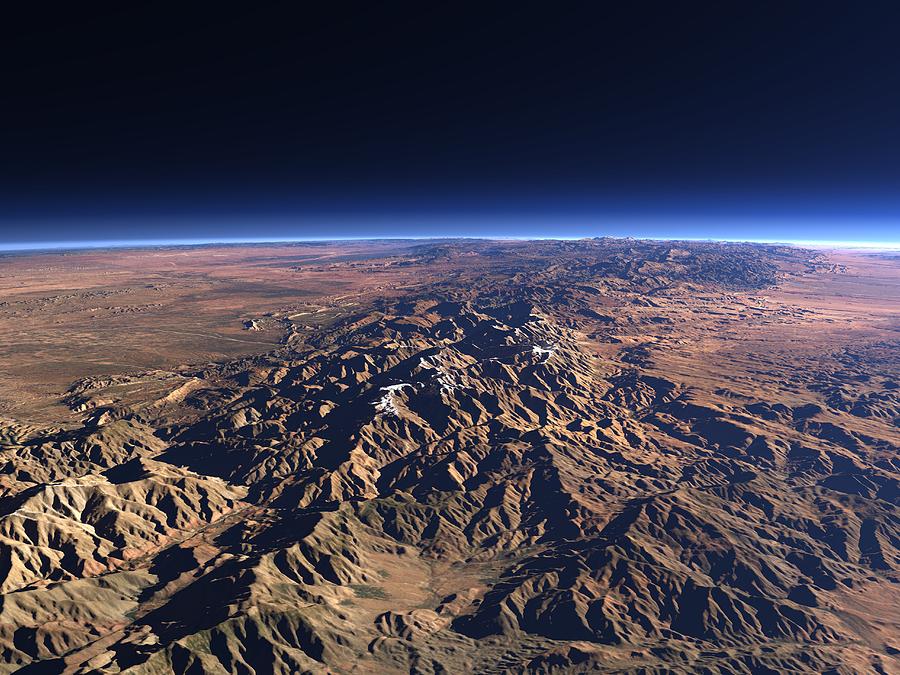Atlas Mountains Photograph by Christoph Hormann/science Photo Library