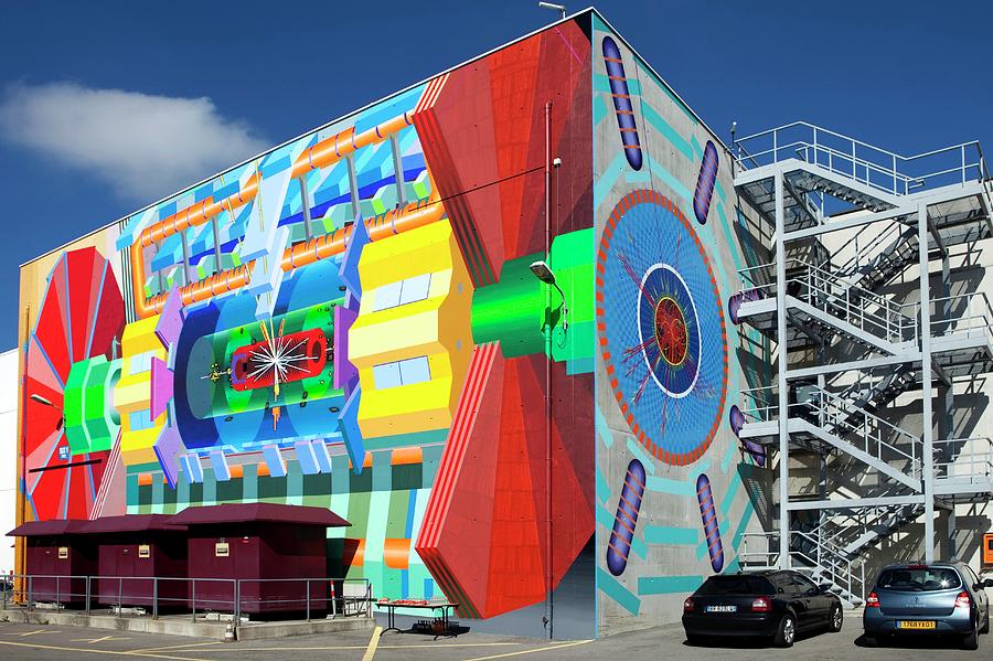 Atlas Mural Photograph by Cern/science Photo Library