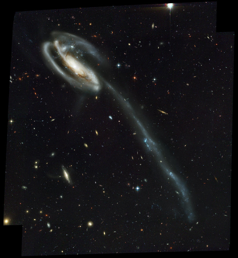 Atlas Of Peculiar Galaxies Painting