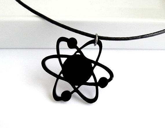 Christmas Jewelry - Atom Pendant - Unisex by Rony Bank