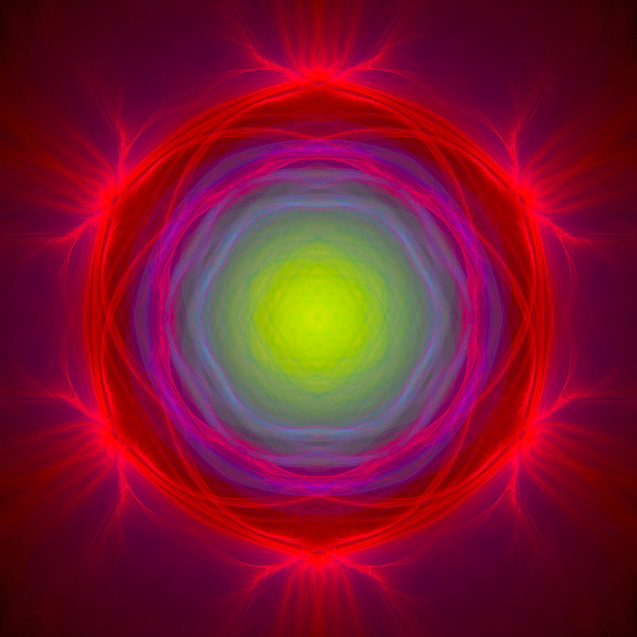 Atom Digital Art - Atome-65 by RochVanh