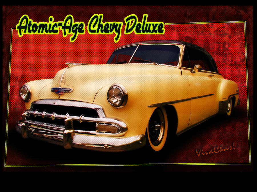 Atomic-Age Chevy Deluxe Photograph by Chas Sinklier