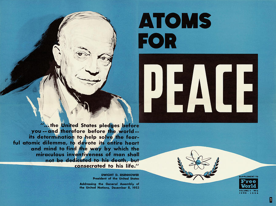 Atoms For Peace Speech Photograph by Us National Archives