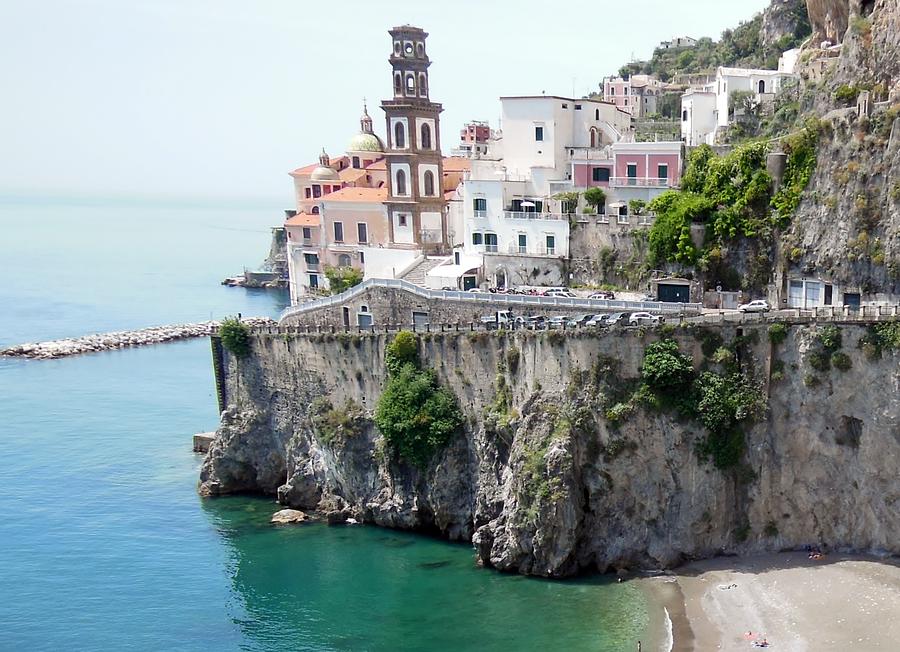 Atrani on Amalfi Coast Photograph by Marilyn Dunlap