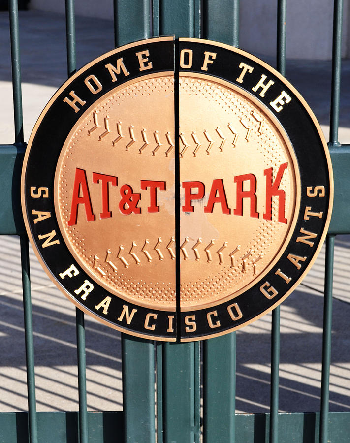 ATT Park Giants Gate Photograph by Holly Blunkall