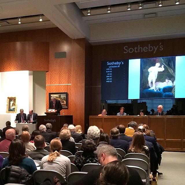 Cbsnews Photograph - Attended A Sothebys Auction That by Vidya S